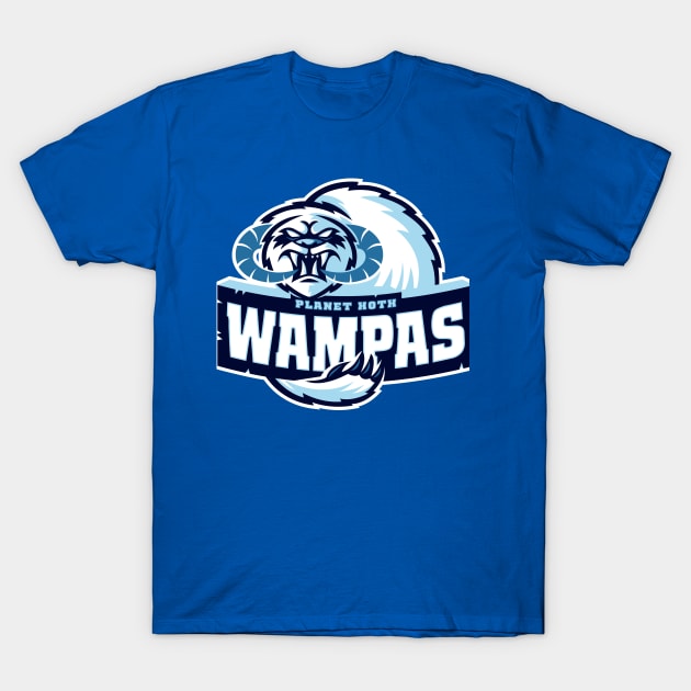 Planet Hoth Wampas T-Shirt by WanderingBert